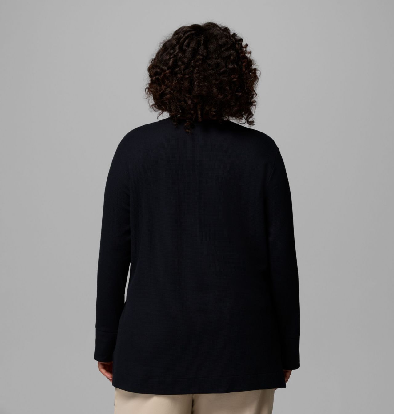 Women's Holly Hideaway™ Waffle Tunic - Plus Size 2