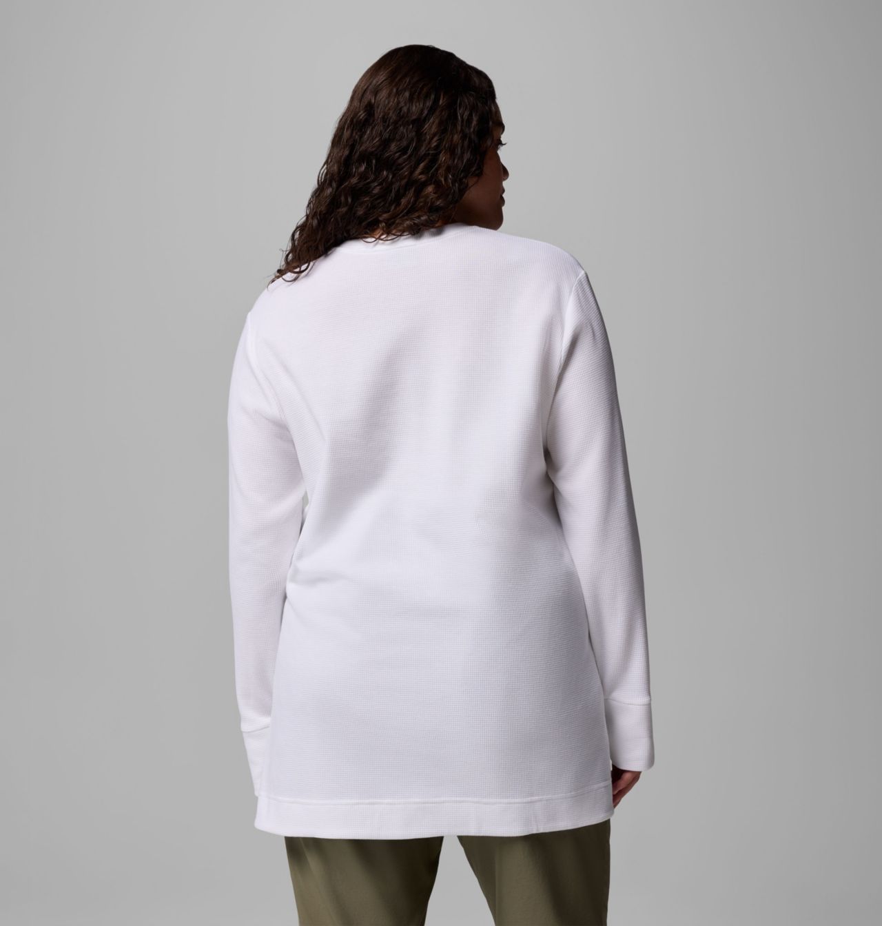 Women's Holly Hideaway™ Waffle Tunic - Plus Size 3
