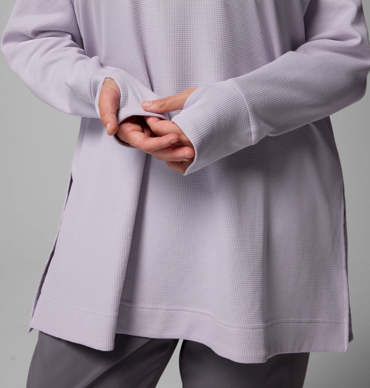 Women's Holly Hideaway™ Waffle Tunic - Plus Size 6