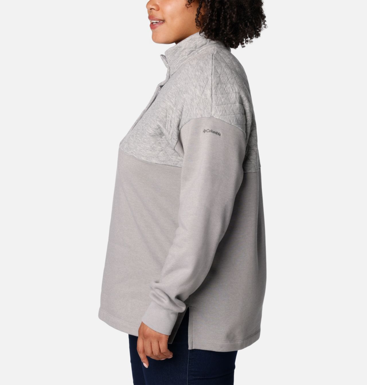 Women's Hart Mountain™ Quilted Half Snap Pullover - Plus Size 3