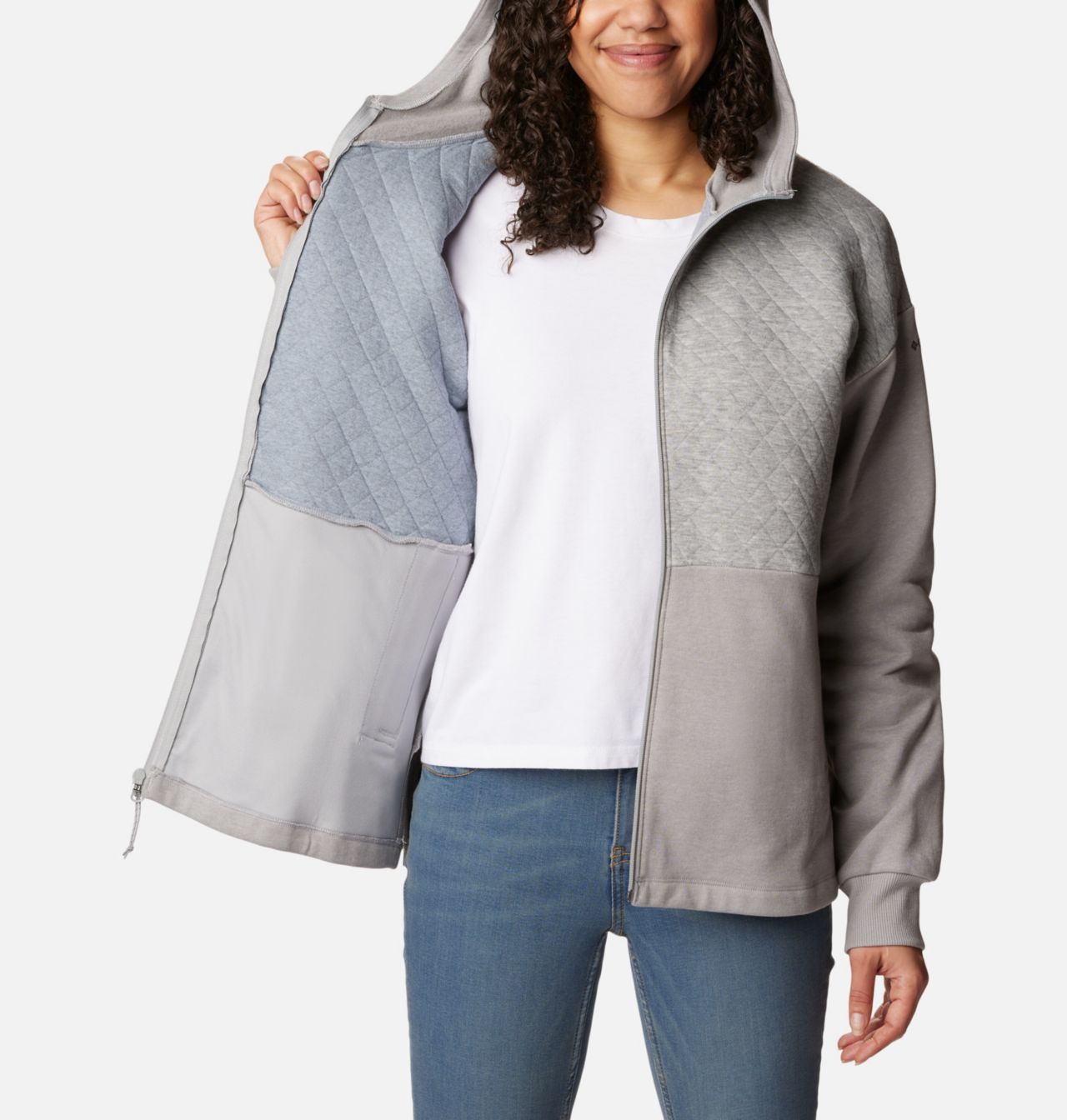 Women's Hart Mountain™ Quilted Hooded Full Zip 5