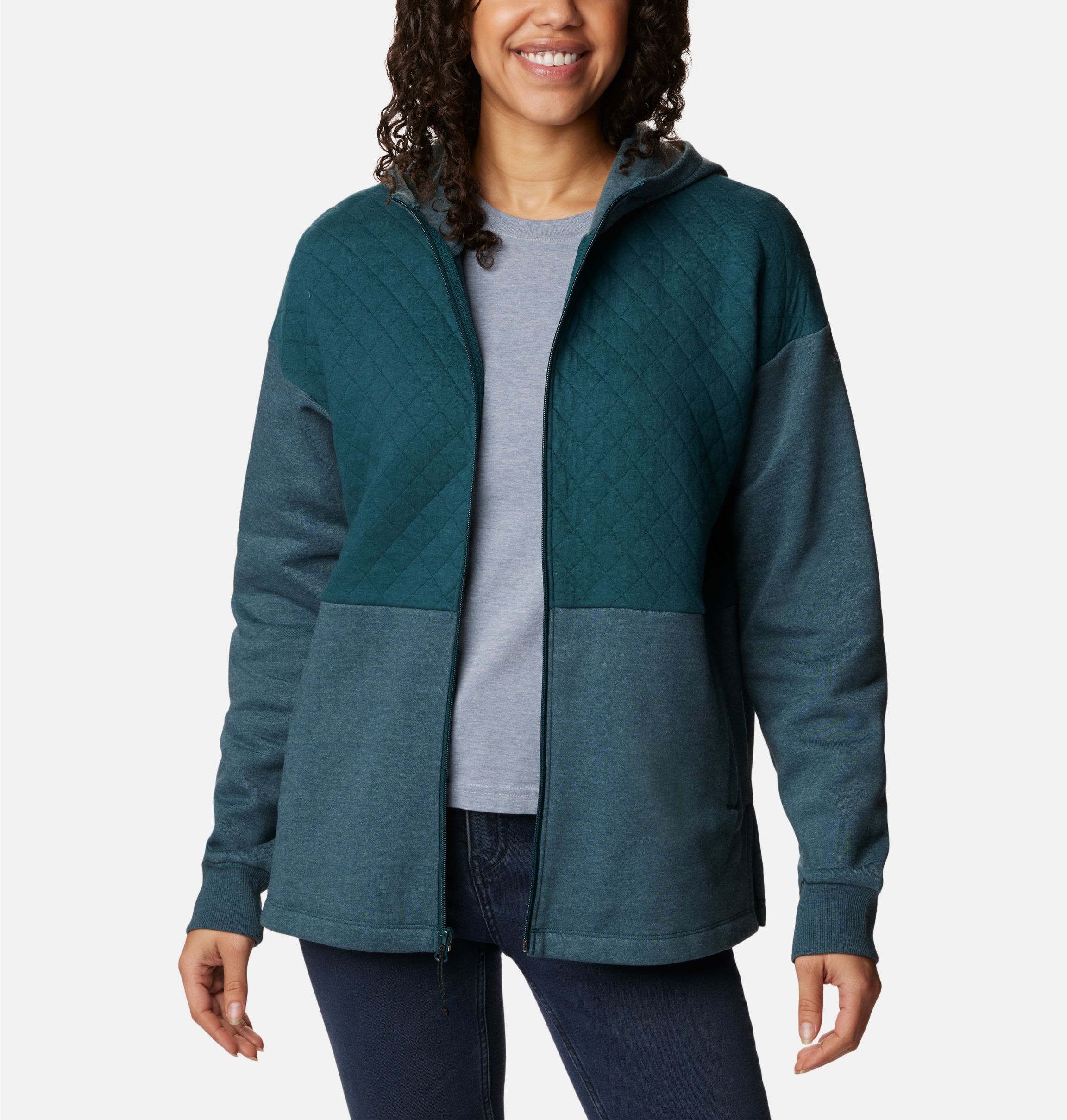 Women's Hart Mountain™ Quilted Hooded Full Zip