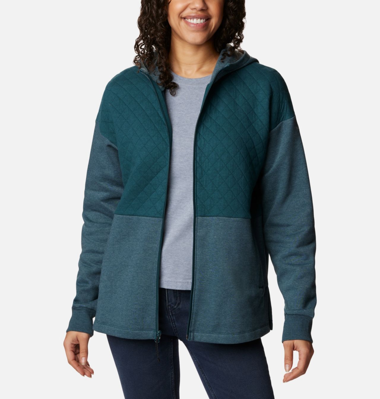Women's Hart Mountain™ Quilted Hooded Full Zip 6