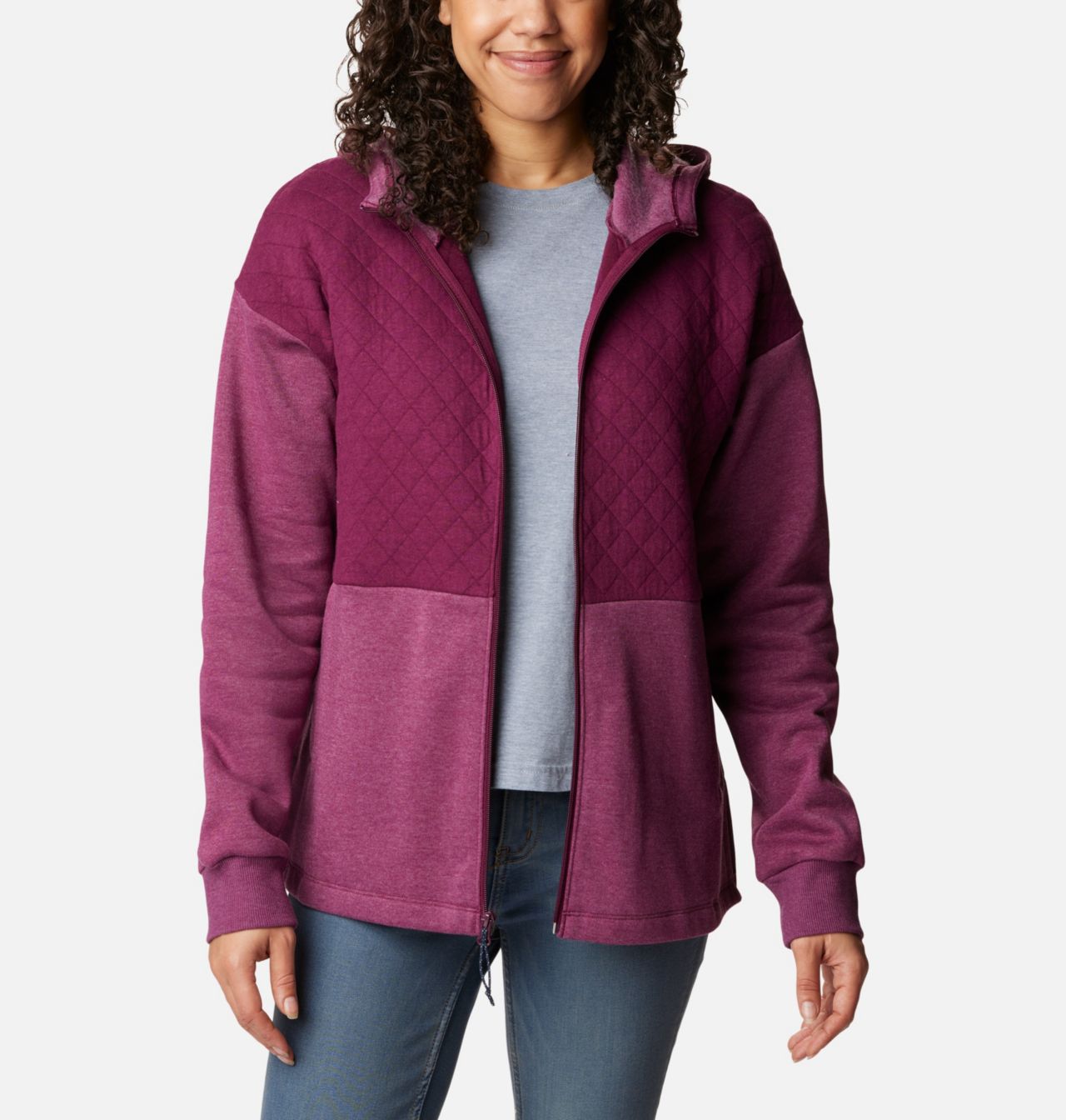 Women's Hart Mountain™ Quilted Hooded Full Zip 6