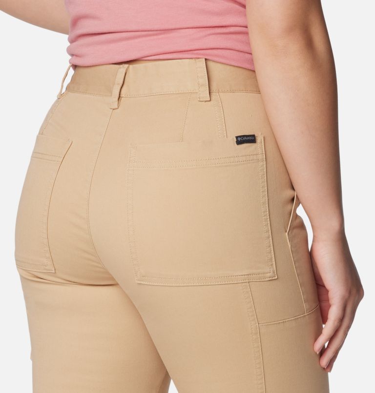 Pantalon en coton Calico Basin pour femmes, Color: Canoe, image 5