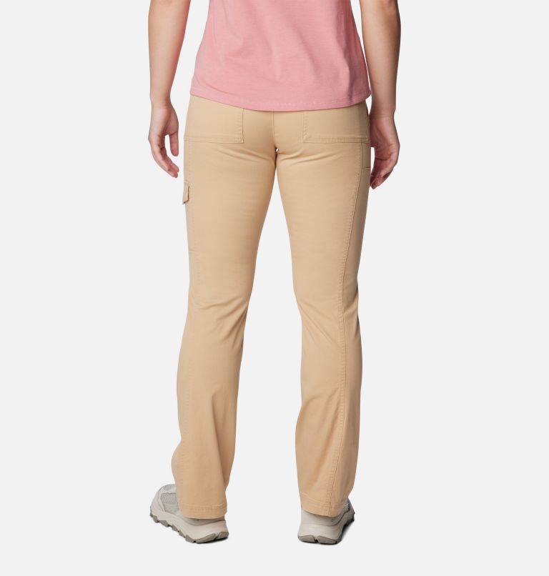 Pantalon en coton Calico Basin pour femmes, Color: Canoe, image 2