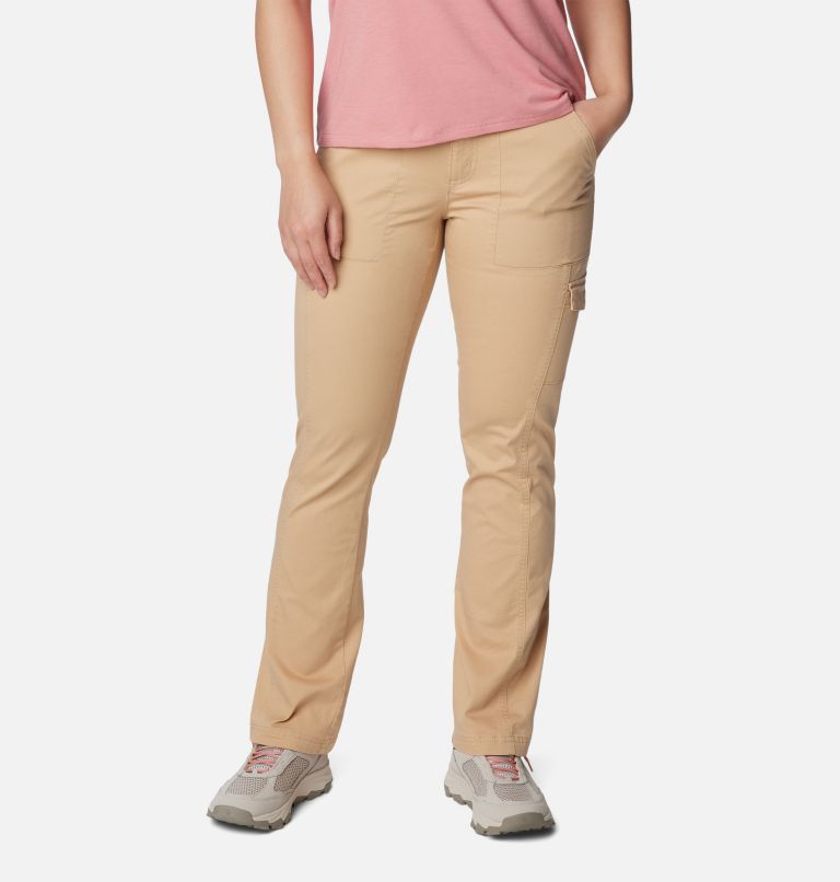 Pantalon en coton Calico Basin pour femmes, Color: Canoe, image 1