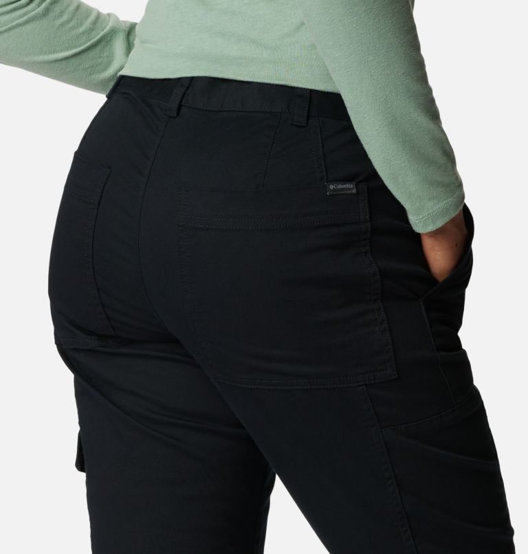 Women's Calico Basin Casual Trousers, Color: Black, image 5