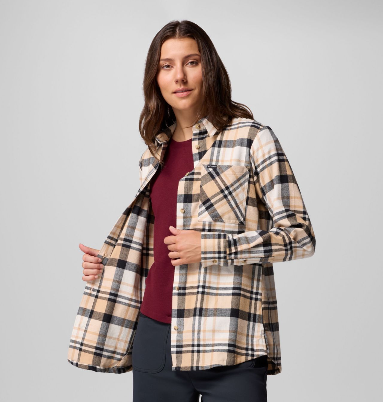 Women's Calico Basin™ Flannel Long Sleeve Shirt 7