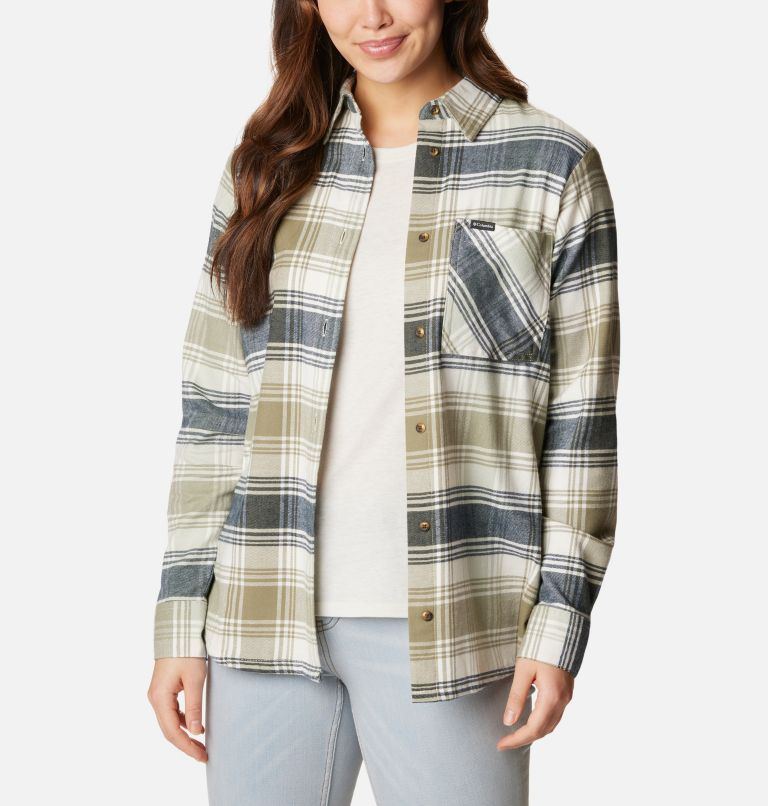 Women's Granite Peak™ Long Sleeve Flannel Shirt