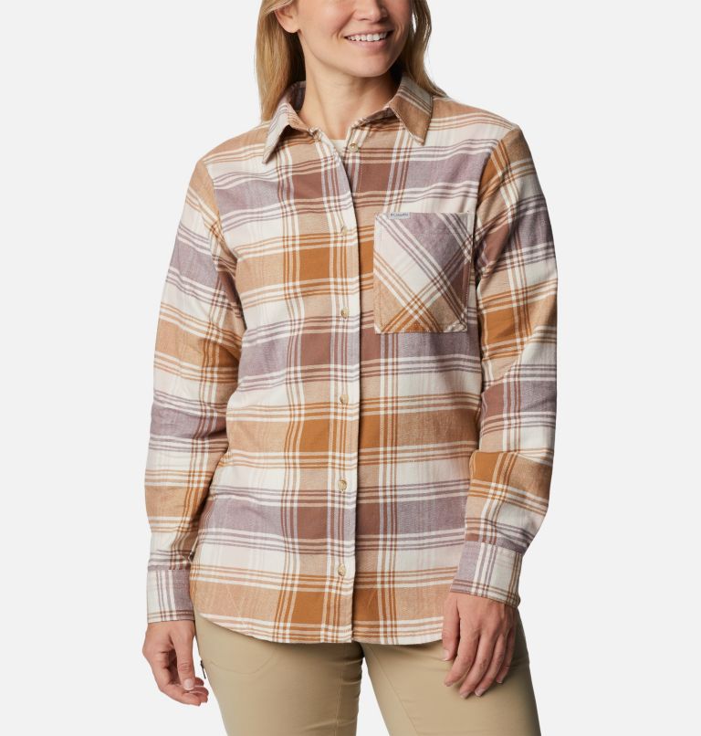 Posijego Womens Plaid Button Down Shirts Collared Long Sleeve