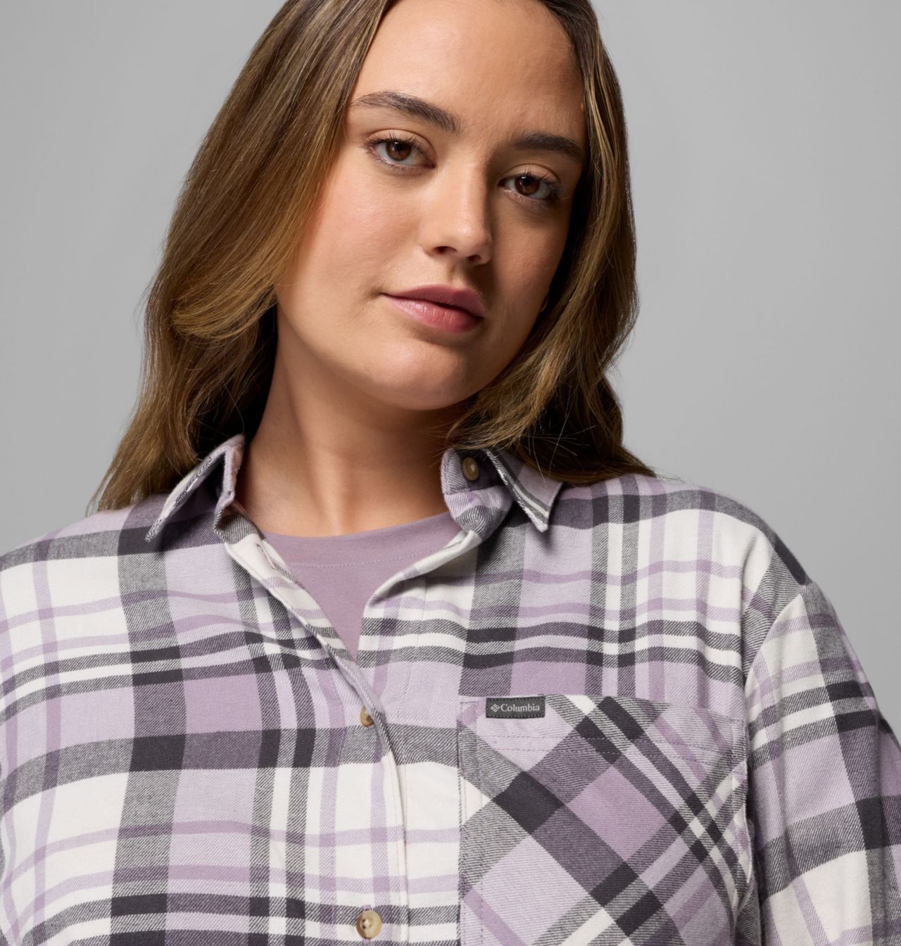 Women's Calico Basin™ Flannel Long Sleeve Shirt - Plus Size 6