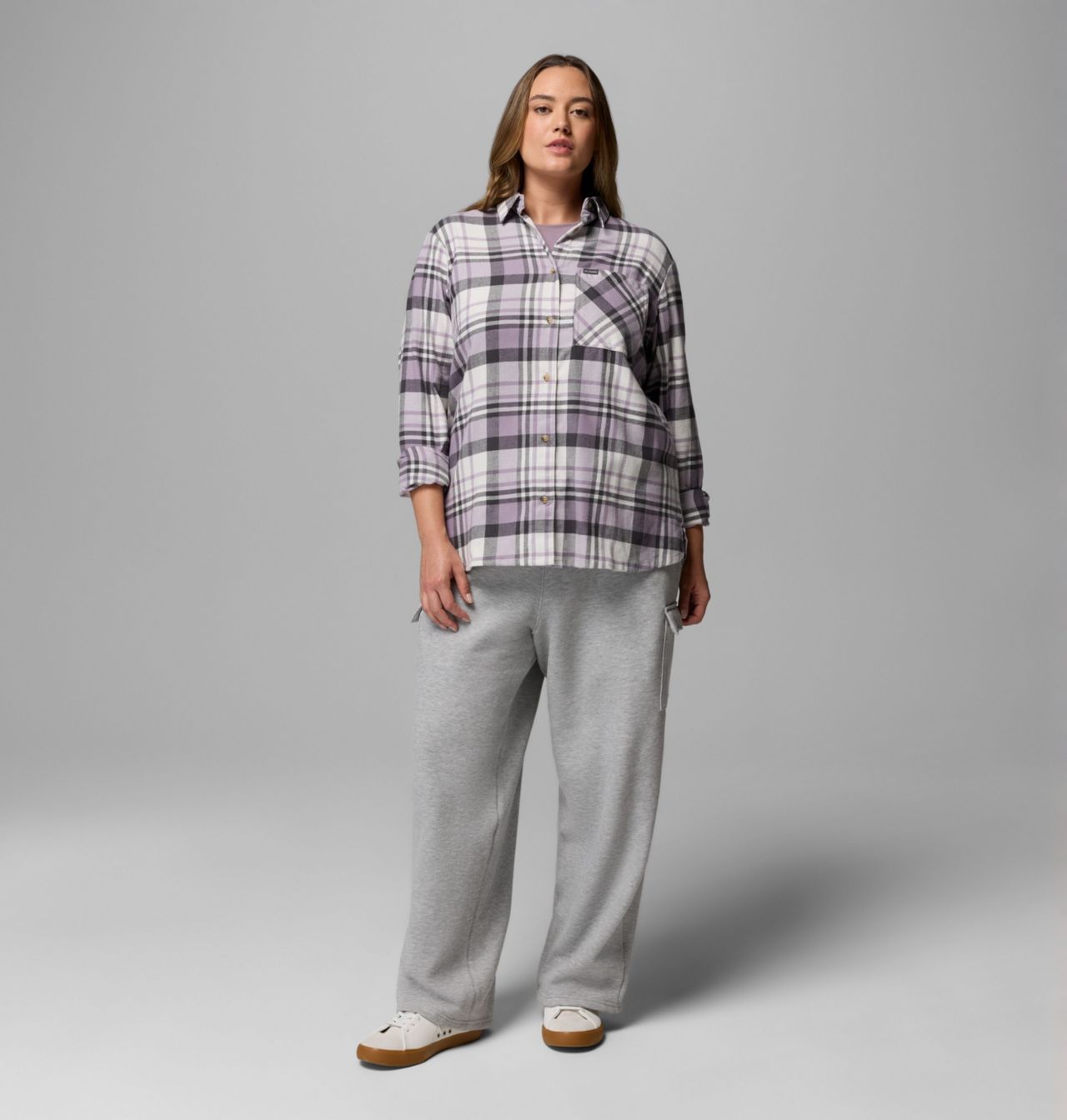 Women's Calico Basin™ Flannel Long Sleeve Shirt - Plus Size 2