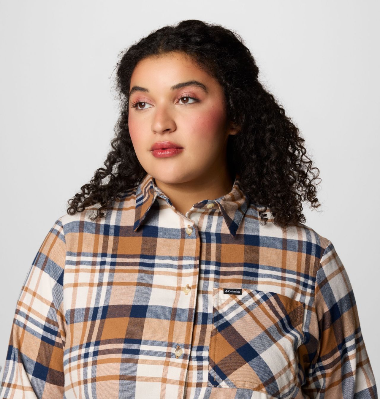 Women's Calico Basin™ Flannel Long Sleeve Shirt - Plus Size 5