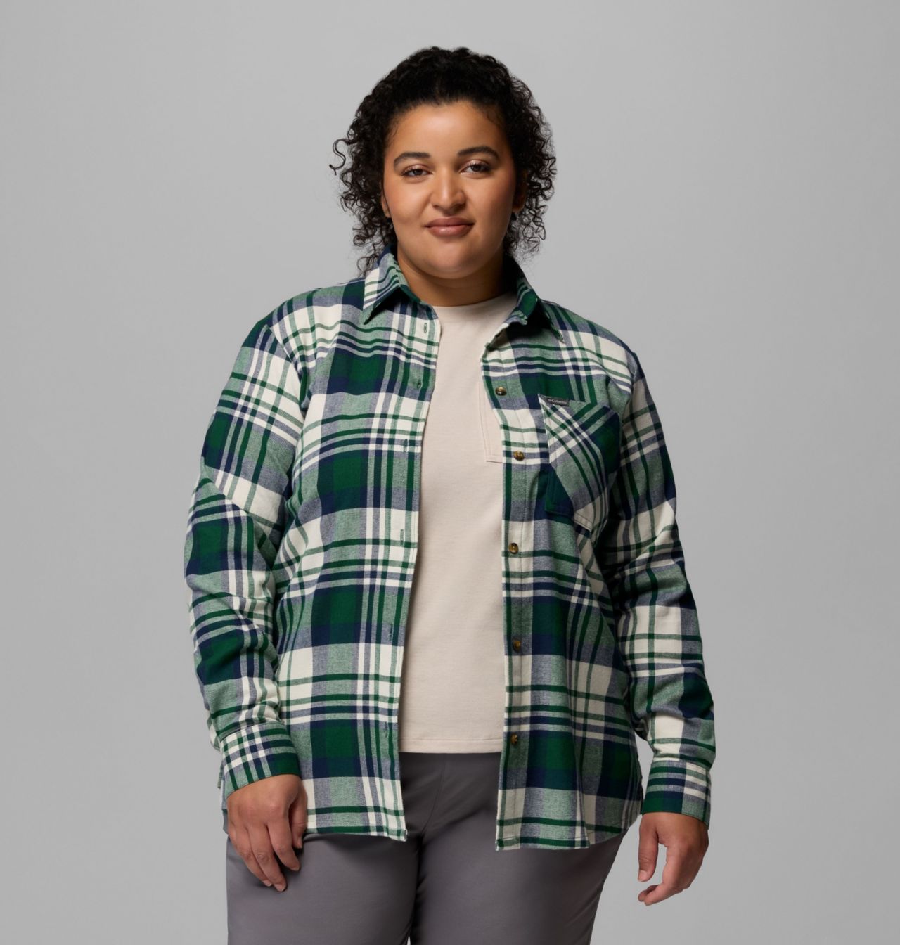 Women's Calico Basin™ Flannel Long Sleeve Shirt - Plus Size 5