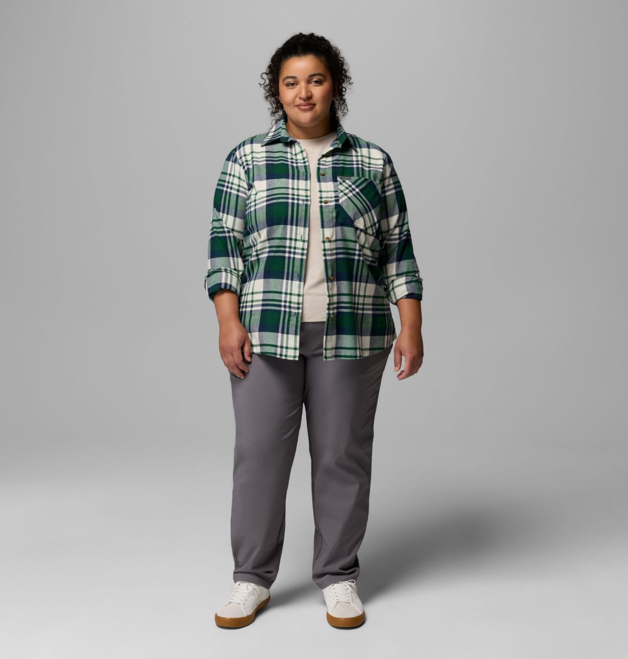 Women's Calico Basin™ Flannel Long Sleeve Shirt - Plus Size 2