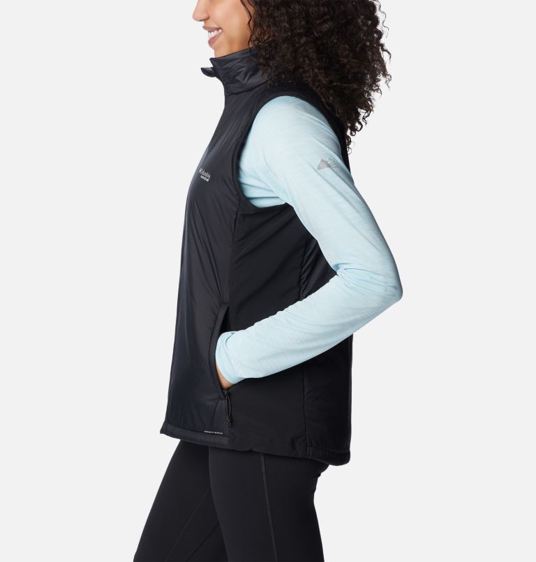 Women's Endless Trail Running Vest, Color: Black, image 3