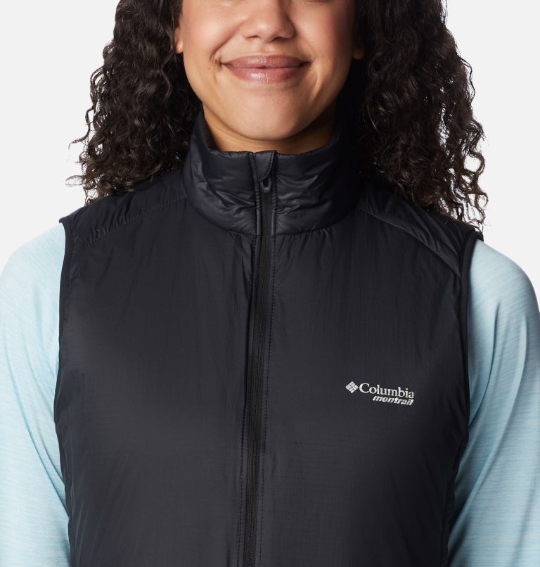 Women's Columbia Fleece Vest (Dark Gray)