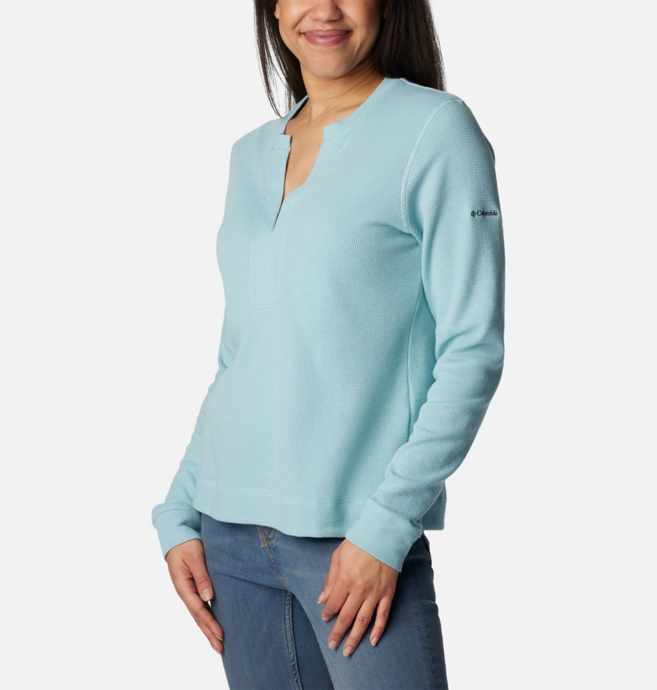 Women's Holly Hideaway™ Waffle Long Sleeve Shirt 5