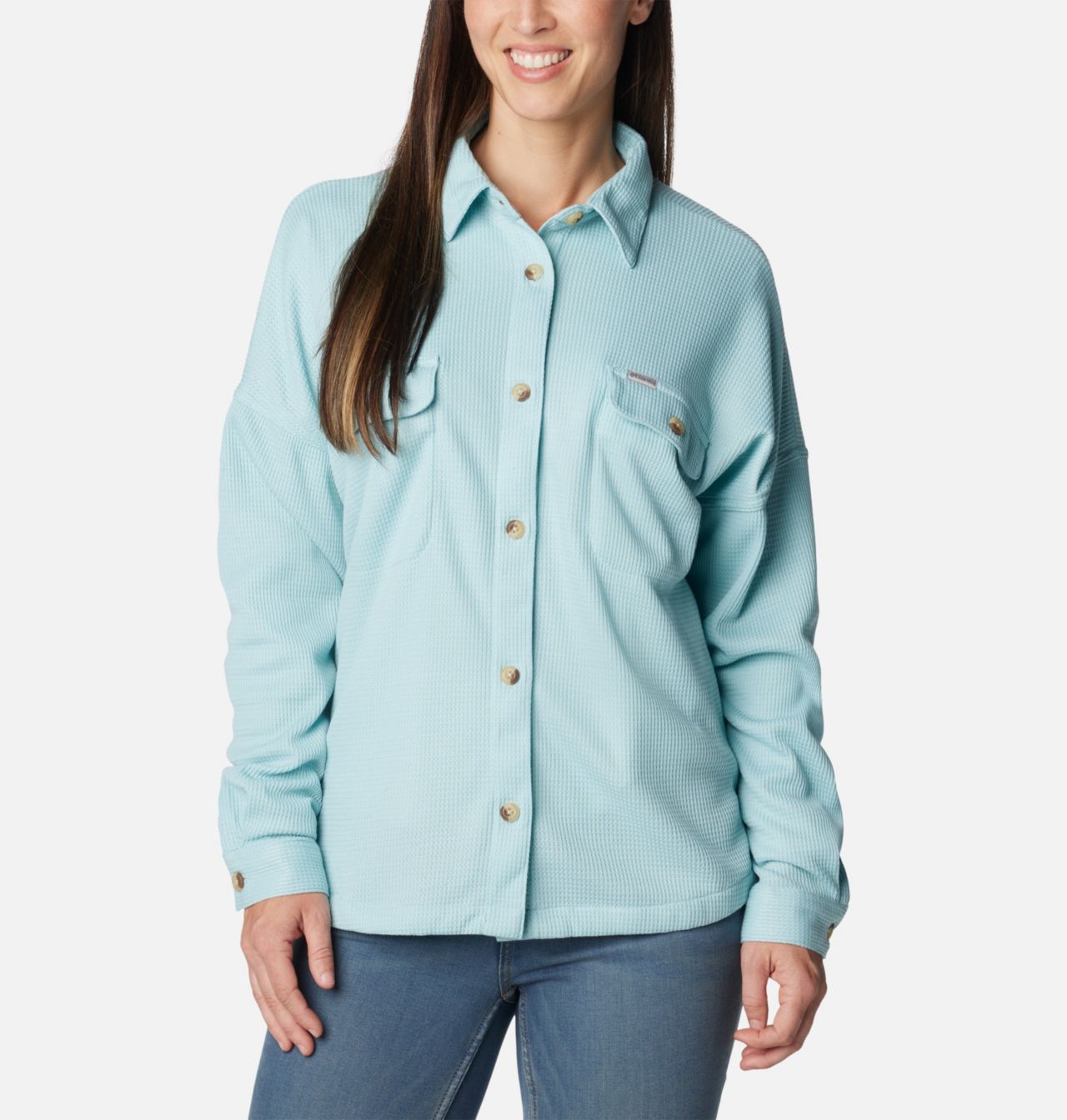 Holly Hideaway™ Waffle Shirt Jacket | 321 | XL 3
