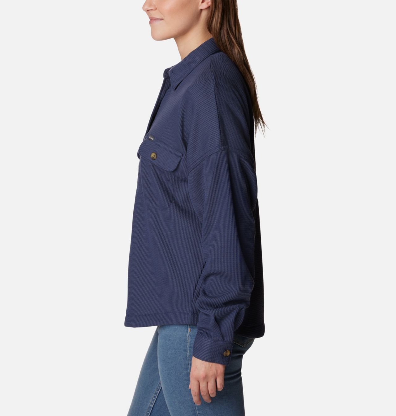 Women's Holly Hideaway™ Waffle Shirt Jacket 4