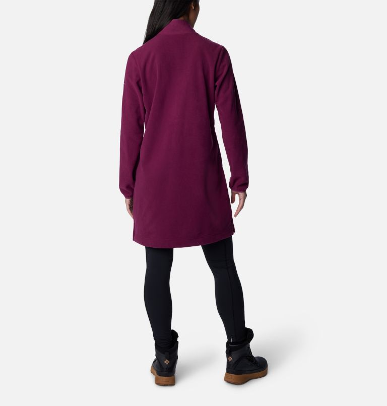 Women's Anytime Fleece Dress, Color: Marionberry, image 2