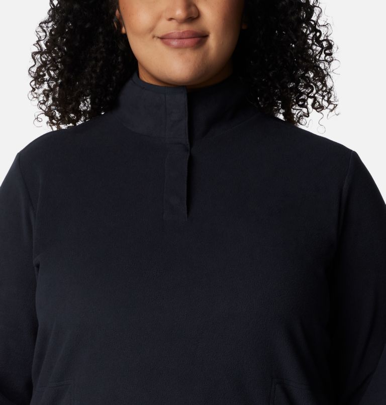 Thumbnail: Women's Anytime Fleece Dress - Plus Size, Color: Black, image 4