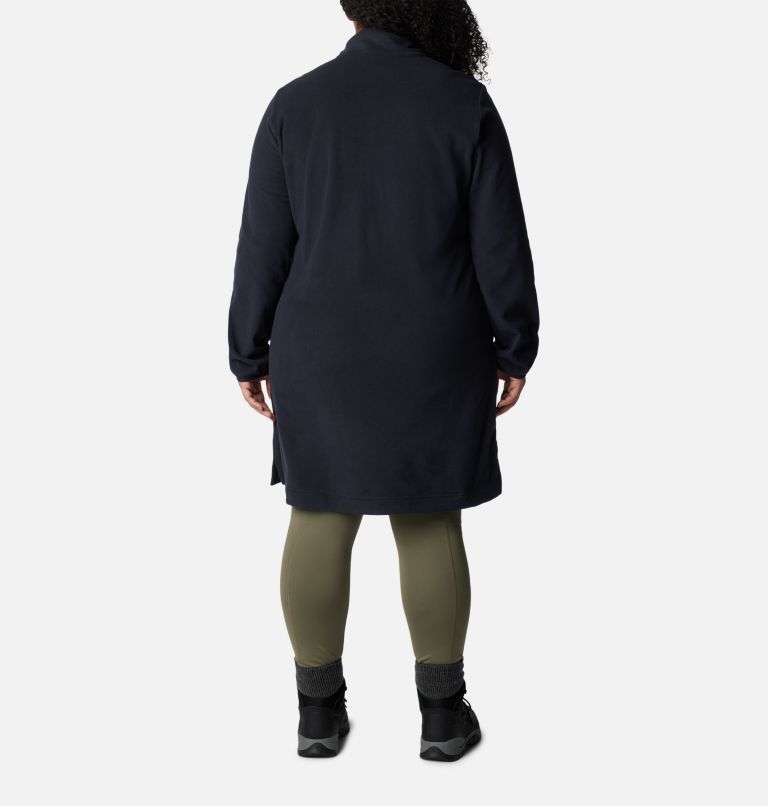 Thumbnail: Women's Anytime Fleece Dress - Plus Size, Color: Black, image 2