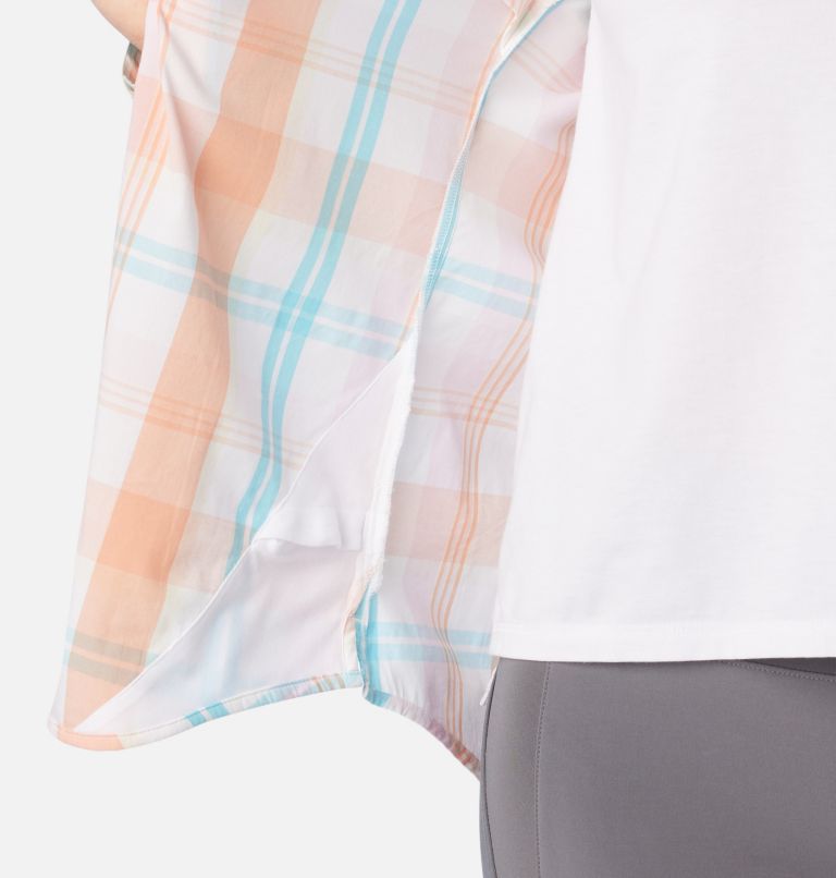 Chemise à manches longues avec motif Anytime pour femmes, Color: White Multi, image 5