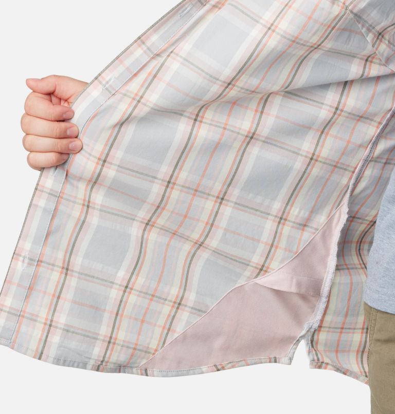 Chemise à manches longues avec motif Anytime pour femmes – Grandes tailles, Color: Dusty Pink CSC Tartan, image 5