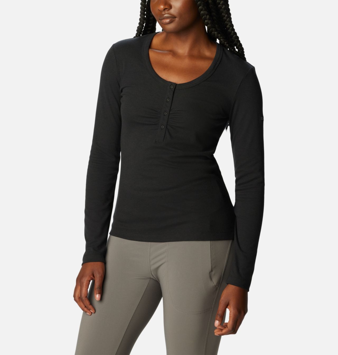 Women's Calico Basin™ Ribbed Long Sleeve Shirt 5