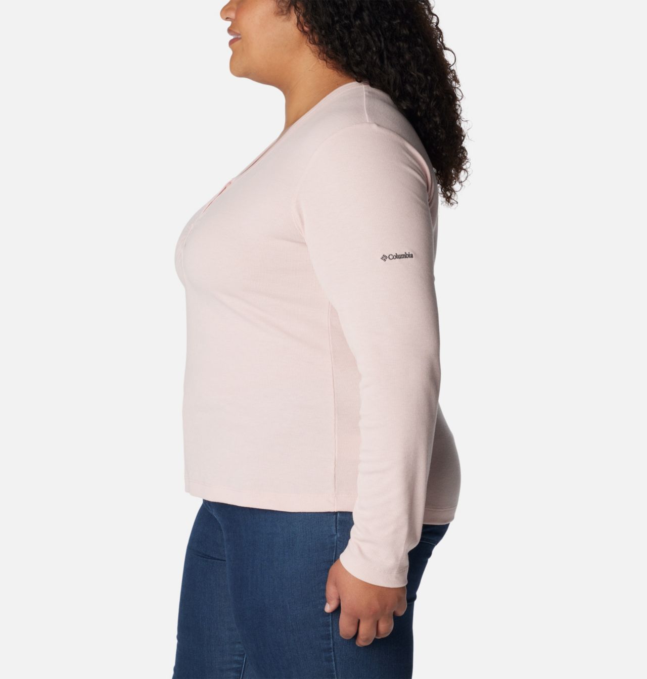Calico Basin™ Ribbed Long Sleeve Shirt | 626 | 1X 3