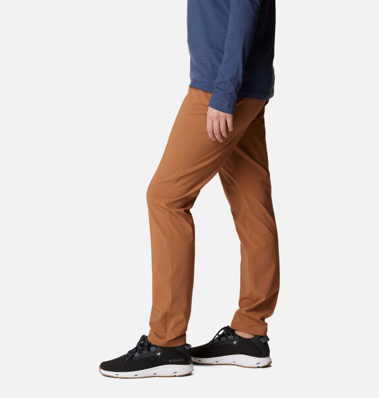 Women's Anytime Softshell Pull On Pants, Color: Camel Brown, image 3