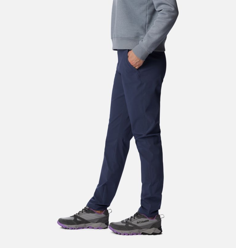 Pantalon coquille souple à taille élastique Anytime pour femmes, Color: Nocturnal, image 3