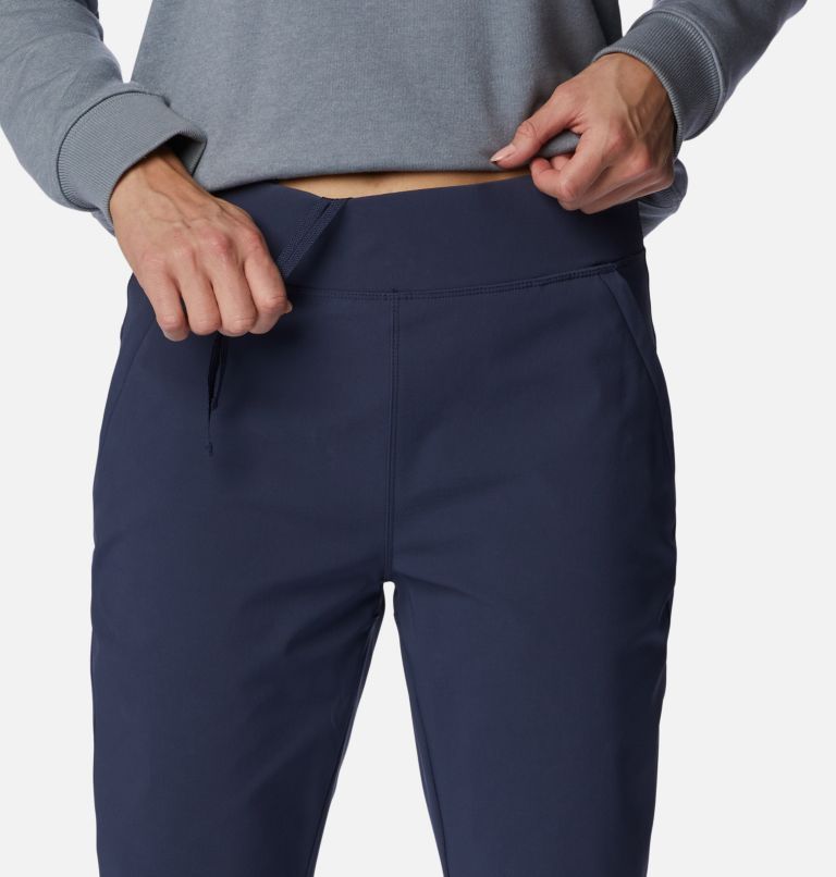 Pantalon coquille souple à taille élastique Anytime pour femmes, Color: Nocturnal, image 4