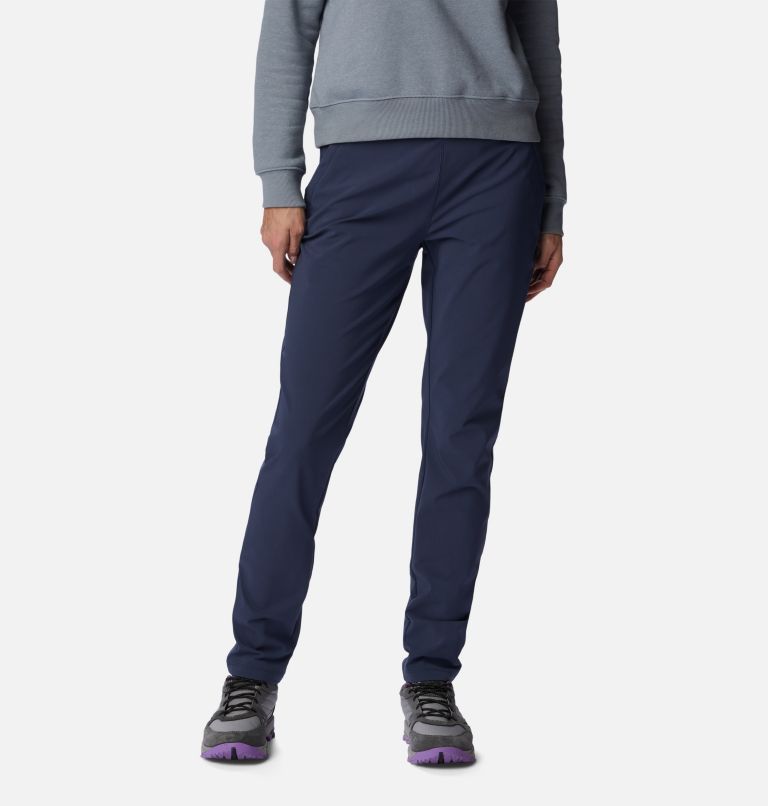 Thumbnail: Women's Anytime Softshell Pull On Pants, Color: Nocturnal, image 1