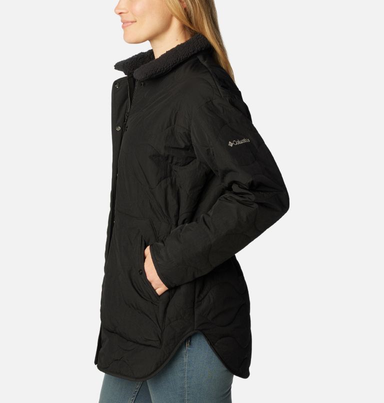 Women's Birchwood Quilted Jacket, Color: Black, image 3