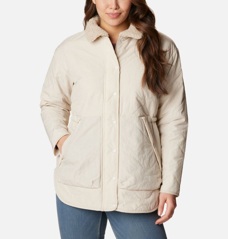 Water-repellent quilted coat - Woman