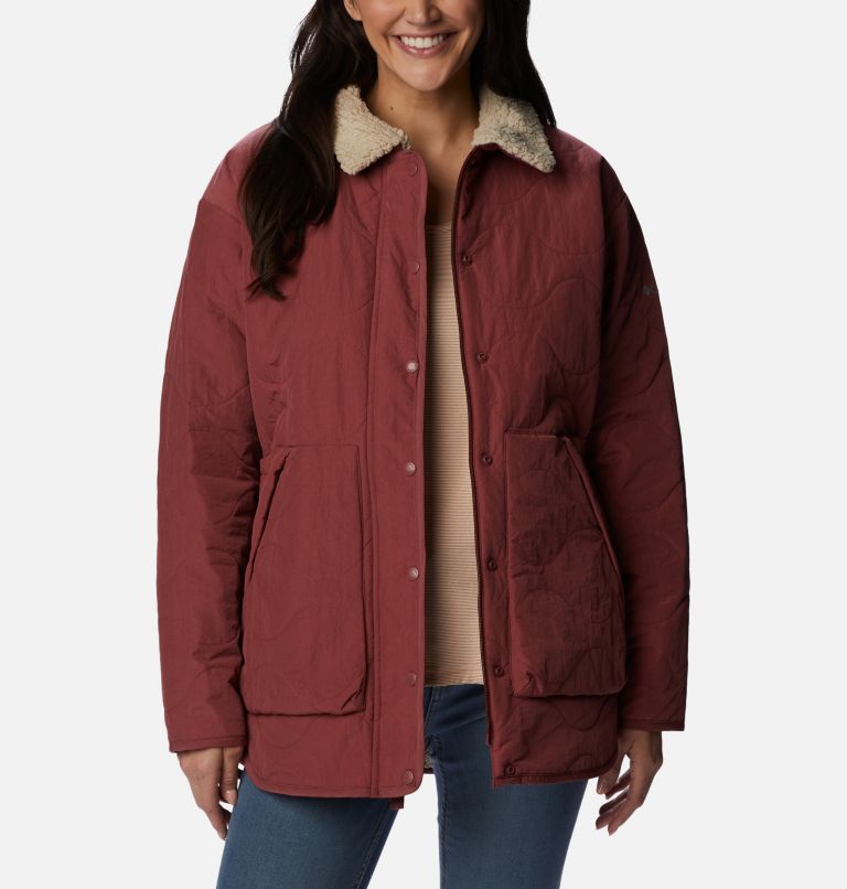Birchwood Quilted Jacket | 679 | XXL, Color: Beetroot, image 6