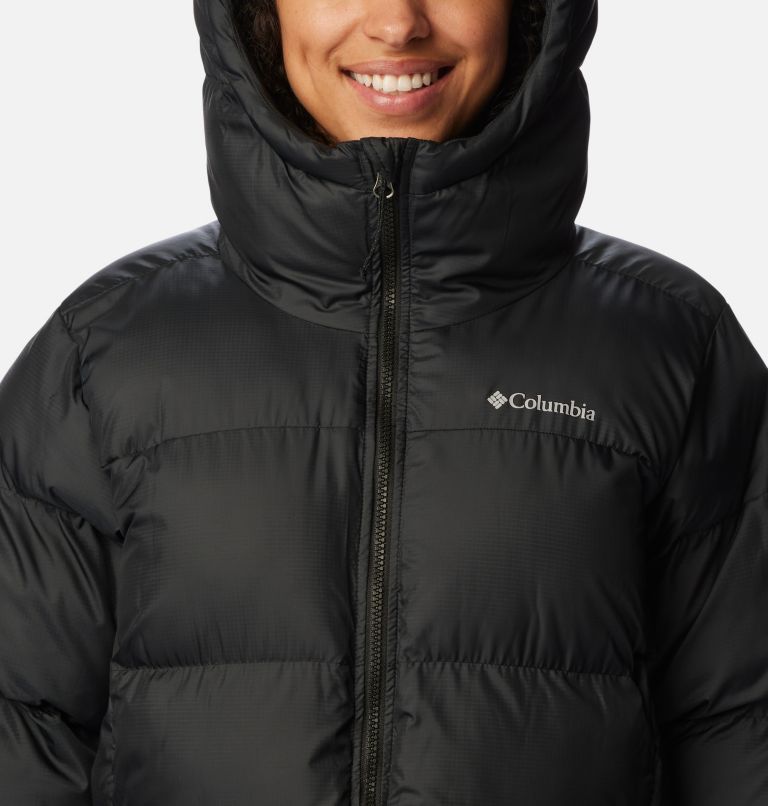 Black columbia bubble coat sale