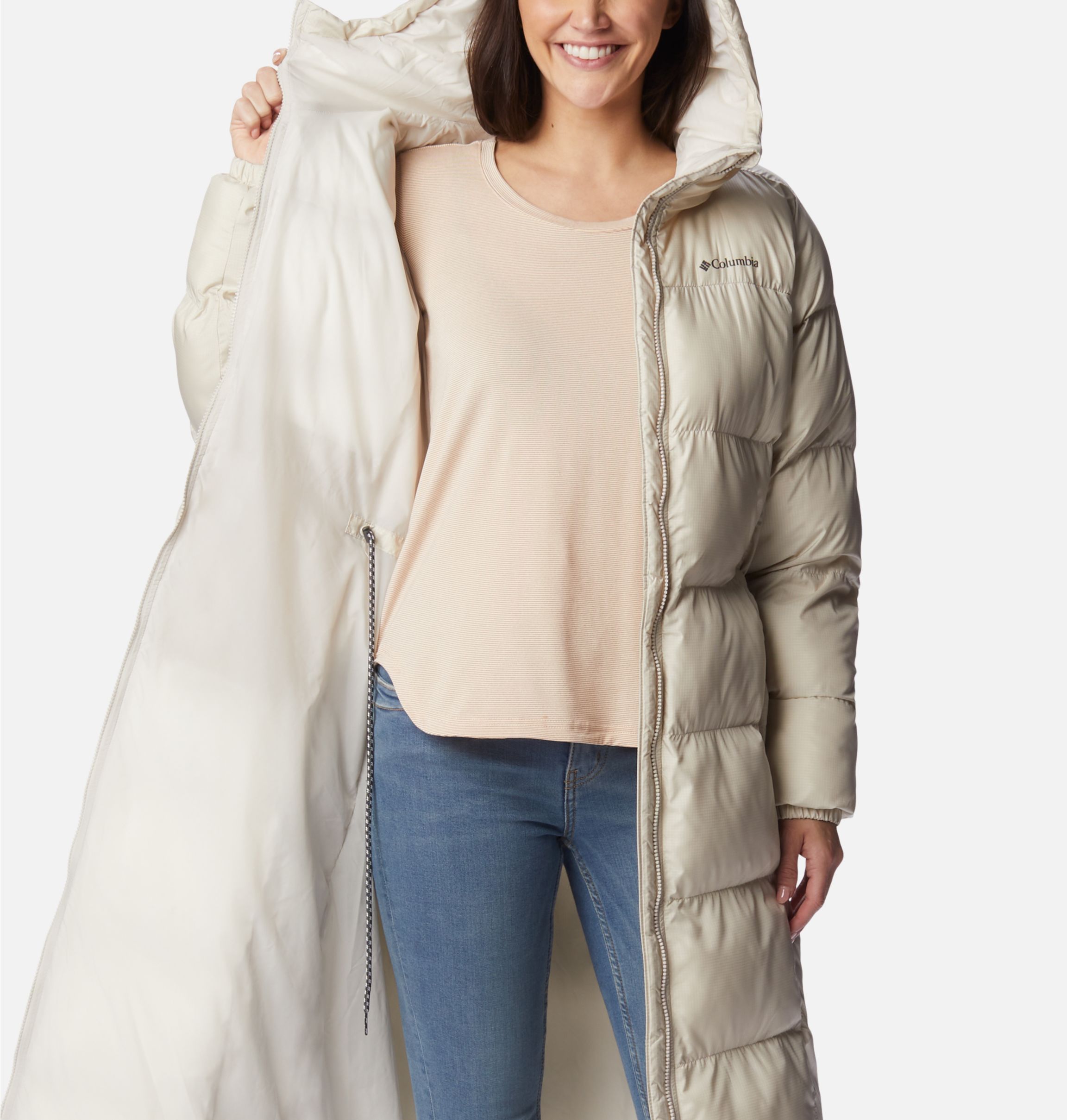 Long columbia outlet coat