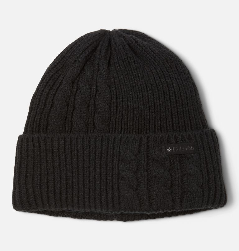 Agate Pass Cable Knit Beanie | 010 | O/S, Color: Black, image 1