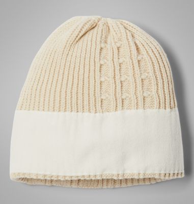 Women's Agate Pass Cable Knit Beanie, Color: Chalk, image 8