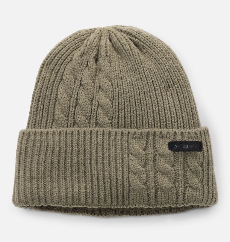 Women's Agate Pass Cable Knit Beanie, Color: Stone Green, image 1