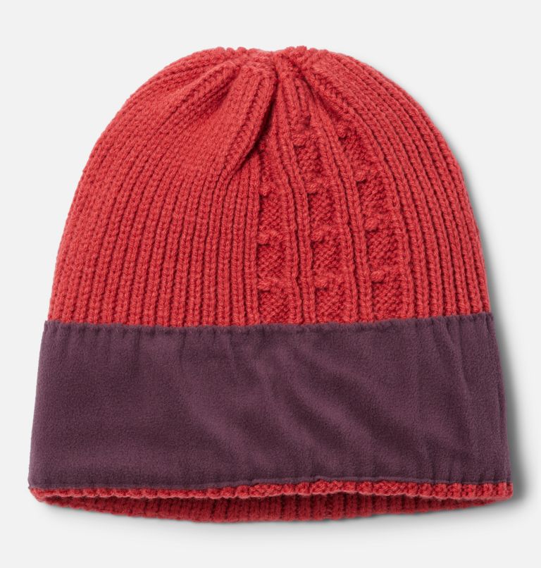 Women's Agate Pass Cable Knit Beanie, Color: Daredevil, image 2