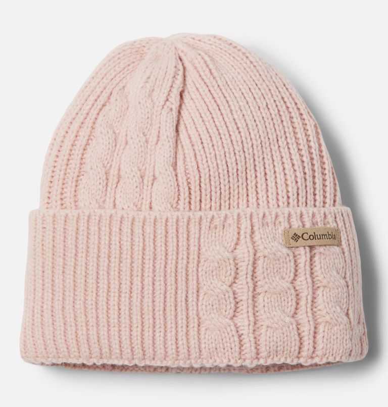 Agate Pass Cable Knit Beanie | 626 | O/S, Color: Dusty Pink, image 1