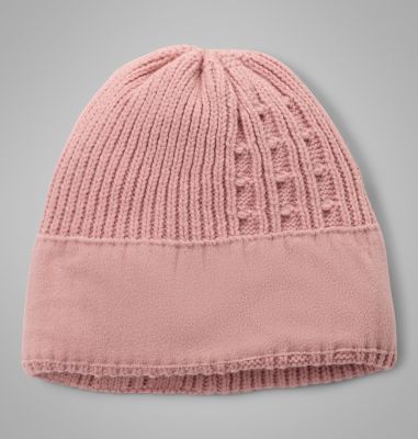 Women's Agate Pass Cable Knit Beanie, Color: Eraser Pink, image 2