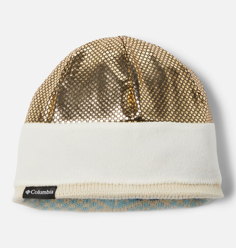 Columbia Heat II Beanie, Color: Chalk, Checkered Peaks, image 2