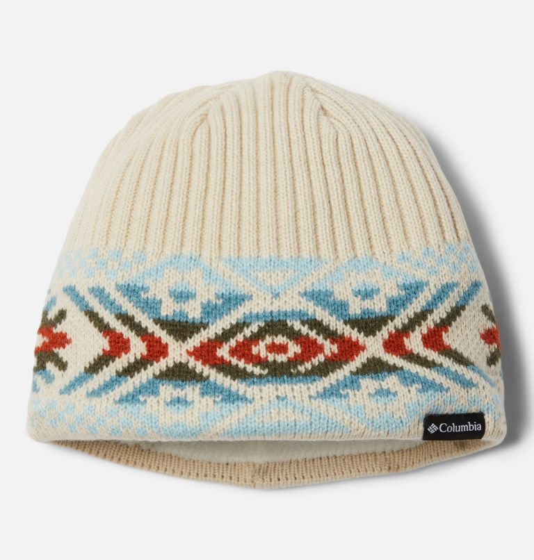 Columbia Heat II Beanie, Color: Chalk, Checkered Peaks, image 1