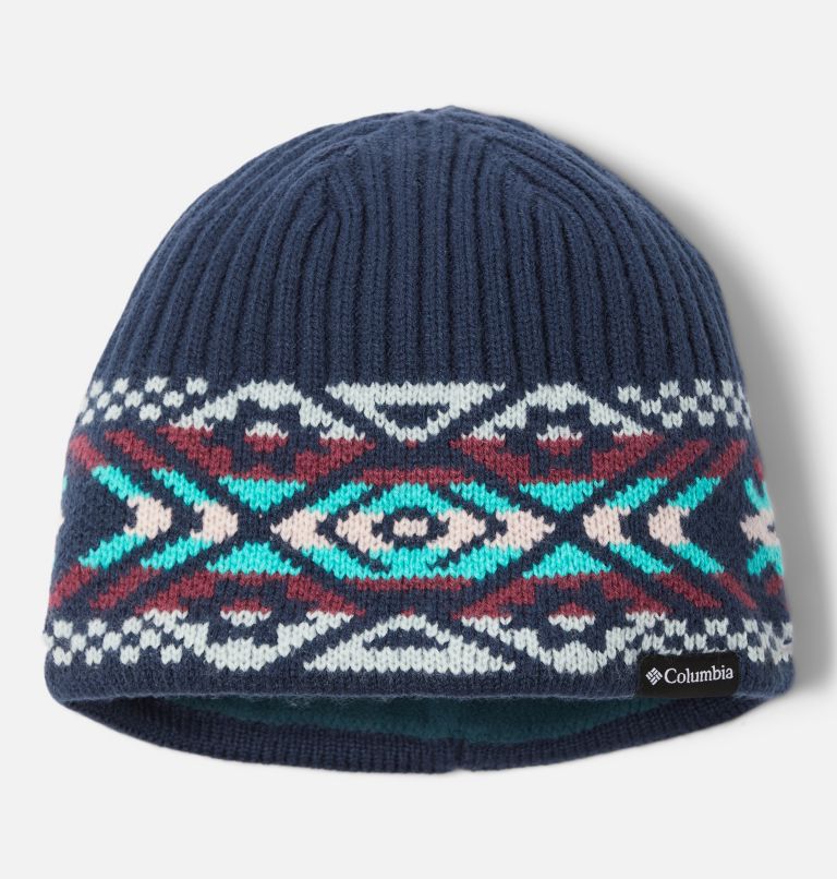 Columbia Heat II Beanie, Color: Night Wave, Checkered Peaks, image 1
